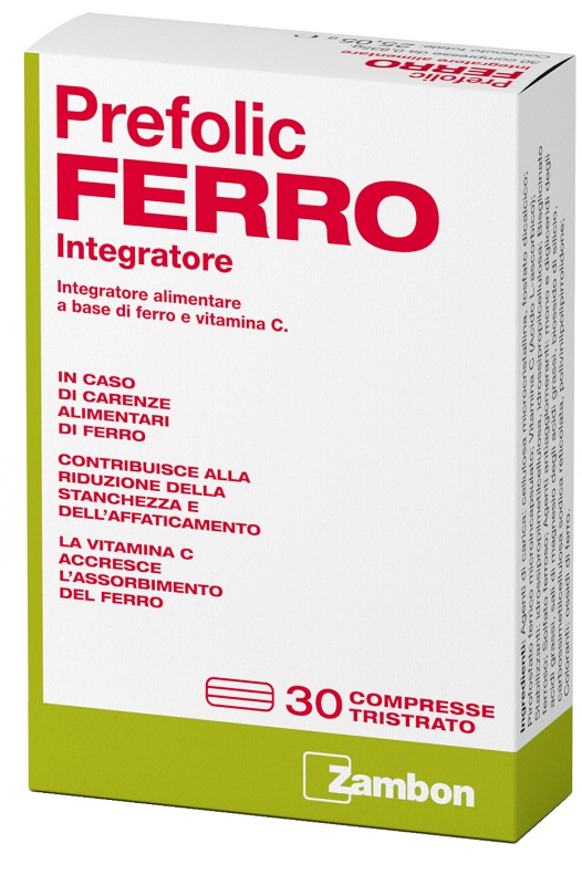 PREFOLIC FERRO 30 COMPRESSE - Pharmaleader