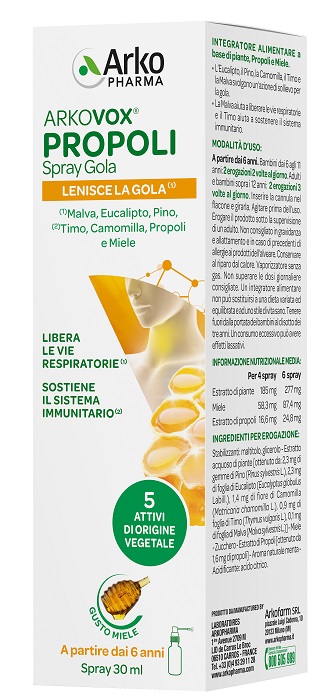 ARKOVOX PROPOLI SPRAY 30 ML - Pharmaleader