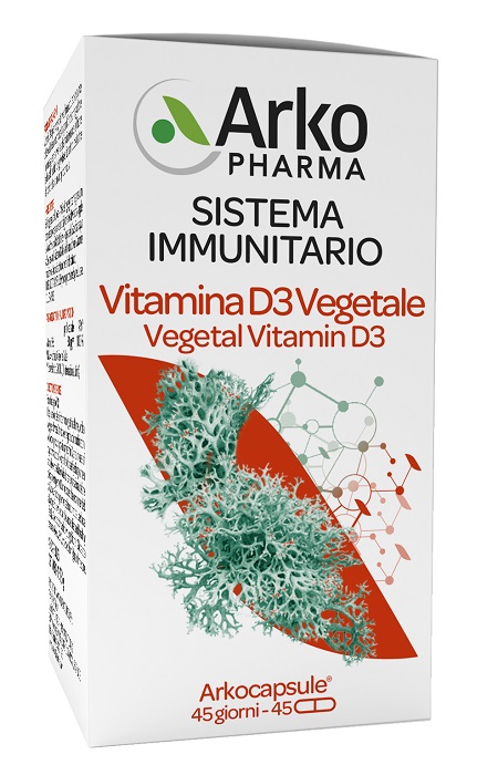 ARKOCPS VITAMINA D3 VEGETALE 45 CAPSULE - Pharmaleader