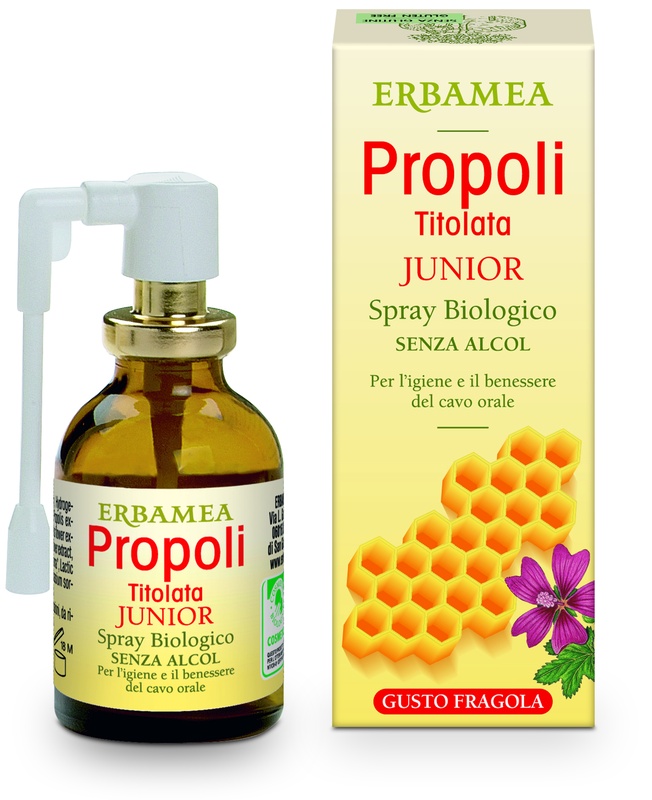 PROPOLI TITOLATA SPRAY JUNIOR BIOLOGICO 20 ML - Pharmaleader