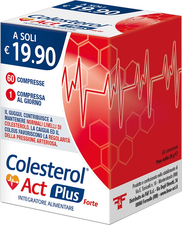 COLESTEROL ACT PLUS FORTE 60 COMPRESSE - Pharmaleader