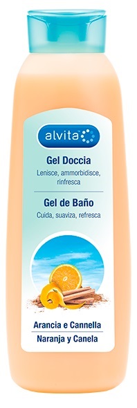 ALVITA GEL DOCCIA ARANCIA E CANNELLA 300 ML - Pharmaleader