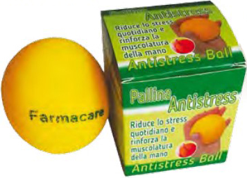 PALLINA ANTISTRESS GIALLO - Pharmaleader