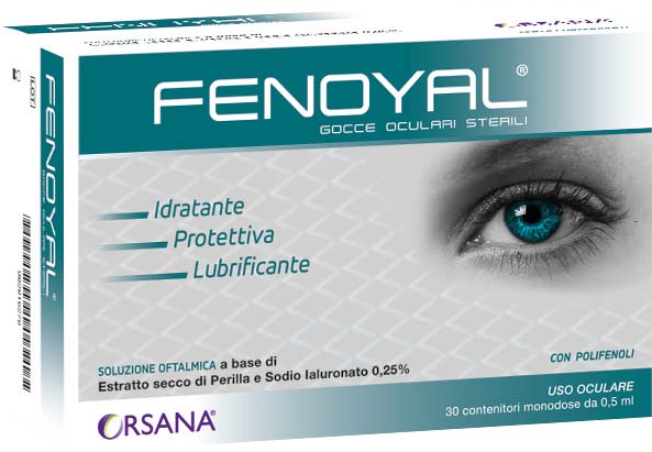 GOCCE OCULARI FENOYAL 30 CONTENITORI MONODOSE DA 0,5 ML - Pharmaleader
