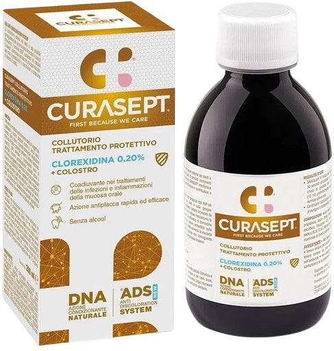 CURASEPT COLLUTORIO ADS DNA TRATTAMENTO PROTETTIVO 200 ML - Pharmaleader