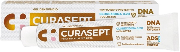 CURASEPT GEL DENTIFRICIO ADS DNA TRATTAMENTO PROTETTIVO 75 ML - Pharmaleader