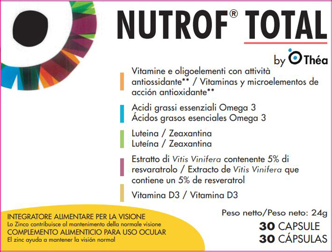 NUTROF TOTAL 30 CAPSULE - Pharmaleader