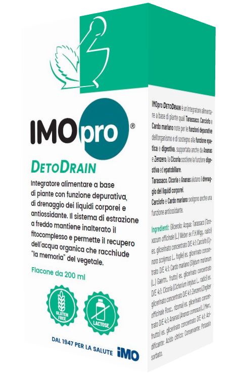 IMOPRO DETODRAIN 200 ML - Pharmaleader