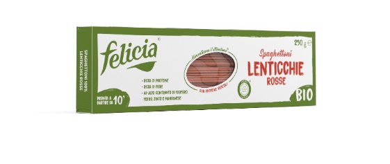 FELICIA SPAGHETTONI LENTICCHIE ROSSE 250 G - Pharmaleader