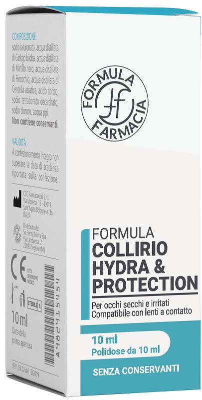 FORMULA COLLIRIO HYDRA&PROTECT SENZA CONSERVANTI 10 ML - Pharmaleader