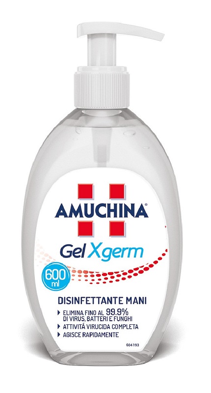 AMUCHINA GEL X-GERM DISINFETTANTE MANI 600 ML IT - Pharmaleader
