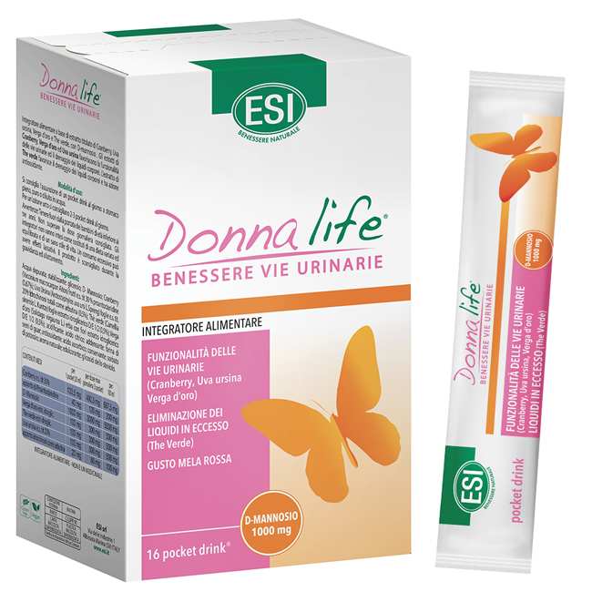 ESI DONNA LIFE VIE URINARIE 16 POCKET DRINK - Pharmaleader