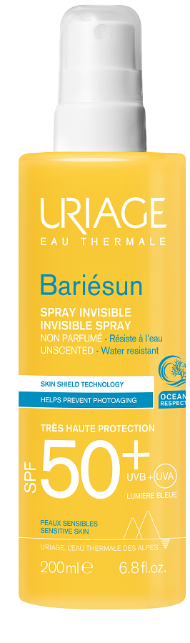 EAU THERMALE BARIESUN SPRAY INVISIBILE SENZA PROFUMO SPF 50+ 200 ML - Pharmaleader
