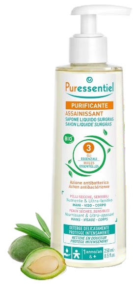 PURESSENTIEL SAPONE SURGRAS BIO 250 ML - Pharmaleader