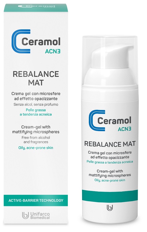CERAMOL ACN3 REBALANCE MAT 50 ML - Pharmaleader