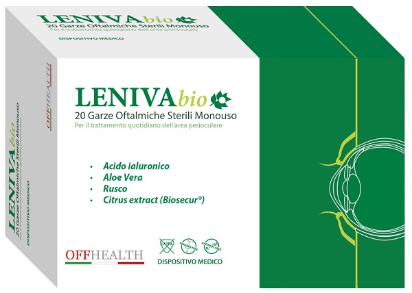 LENIVA BIOSECUR GARZE OFTALMICHE 20 PEZZI - Pharmaleader