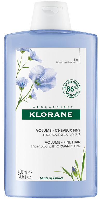 KLORANE SHAMPOO VOLUME FINE HAIR CON LINO 400 ML - Pharmaleader