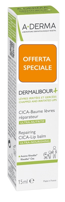 DERMALIBOUR + CICA BALSAMO LABBRA 15 ML - Pharmaleader