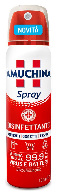AMUCHINA SPRAY AMBIENTI OGGETTI TESSUTI 100 ML - Pharmaleader