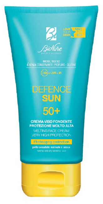 DEFENCE SUN CREMA VISO FONDENTE 50+ 50 ML - Pharmaleader