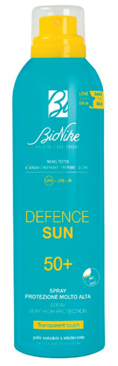 DEFENCE SUN SPRAY TRANSPARENT TOUCH 50+ 200 ML - Pharmaleader