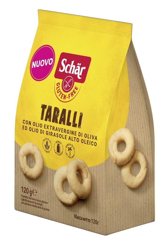 SCHAR TARALLI SENZA LATTOSIO 120 G - Pharmaleader