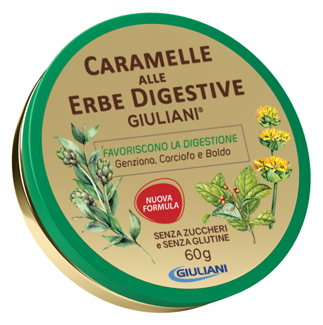CARAMELLE DIGESTIVE SENZA ZUCCHERO NUOVA FORMULAZIONE 60 G - Pharmaleader