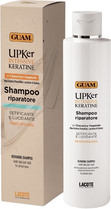 GUAM UPKER INTENSIVE KERATINE SHAMPOO RIPARATORE 200 ML - Pharmaleader