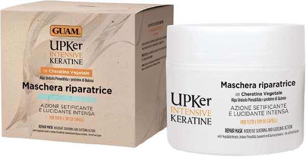 GUAM UPKER INTENSIVE KERATINE MASCHERA RIPARATRICE 200 ML - Pharmaleader