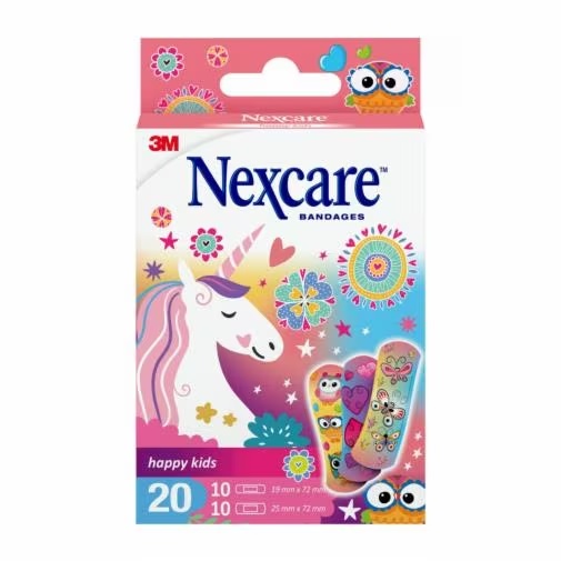 CEROTTO NEXCARE HAPPY KIDS MAGIC BAMBINE 20 PEZZI - Pharmaleader