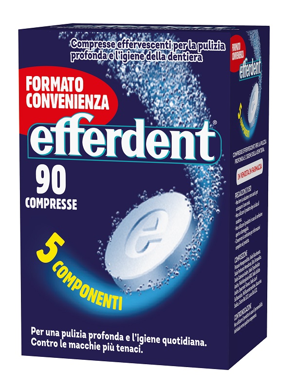 EFFERDENT 90 COMPRESSE EFFERVESCENTI - Pharmaleader