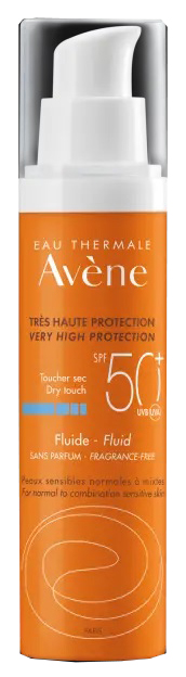 AVENE SOL FLUIDO SPF50+ SENZA PROFUMO NUOVA FORMULA 50 ML - Pharmaleader