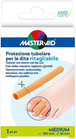 PROTEZIONE TUBOLARE MASTER-AID FOOTCARE RITAGLIABILE 15 CM 20 MM MEDIUM C7 - Pharmaleader