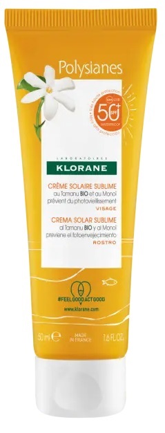 LES POLYSIANES CREMA VISO TAMANU BIO&MONOI SPF50+ 50 ML - Pharmaleader