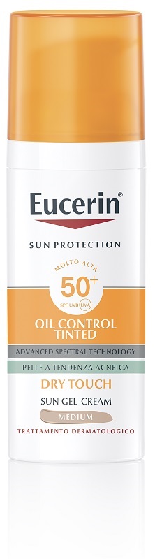 EUCERIN SUN OIL CONTROL TINTED CREAM SPF50+ 50 ML - Pharmaleader