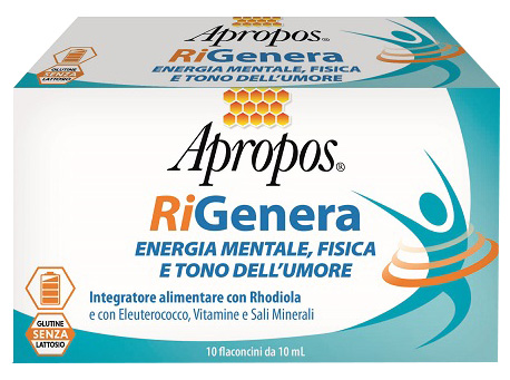 APROPOS RIGENERA ENERGIA FISICA E MENTALE 10 FLACONCINI 10 ML - Pharmaleader