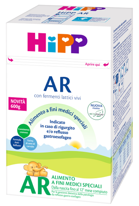 HIPP LATTE ANTIREFLUSSO CON METAFOLINA 600 G - Pharmaleader