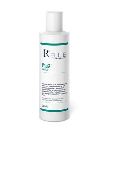 PAPIX CLEANSER DETERGENTE PER PELLI GRASSE CON IMPERFEZIONI  E ACNE 200 ML - Pharmaleader