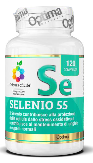 COLOURS OF LIFE SELENIO 55 120 COMPRESSE 350 MG - Pharmaleader