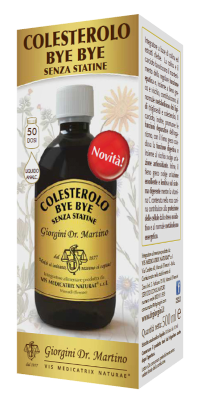 COLESTEROLO BYE BYE SENZA STATINE 500 ML - Pharmaleader