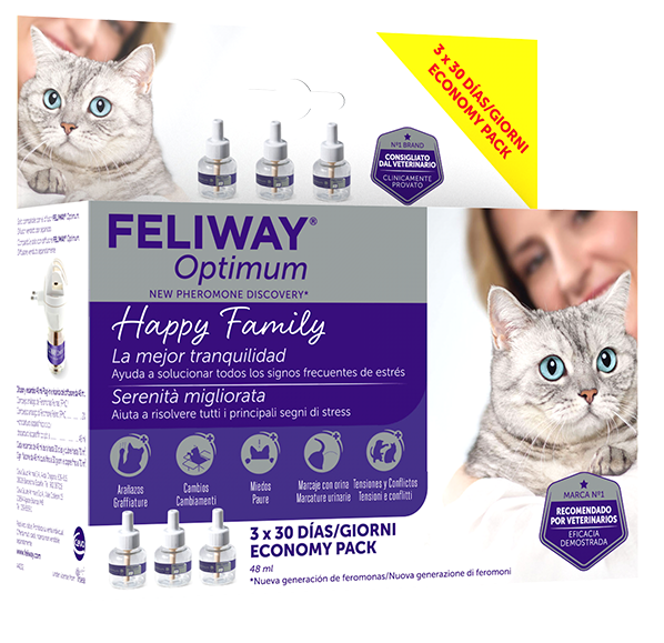 FELIWAY OPTIMUM REFILL 3X48 ML - Pharmaleader