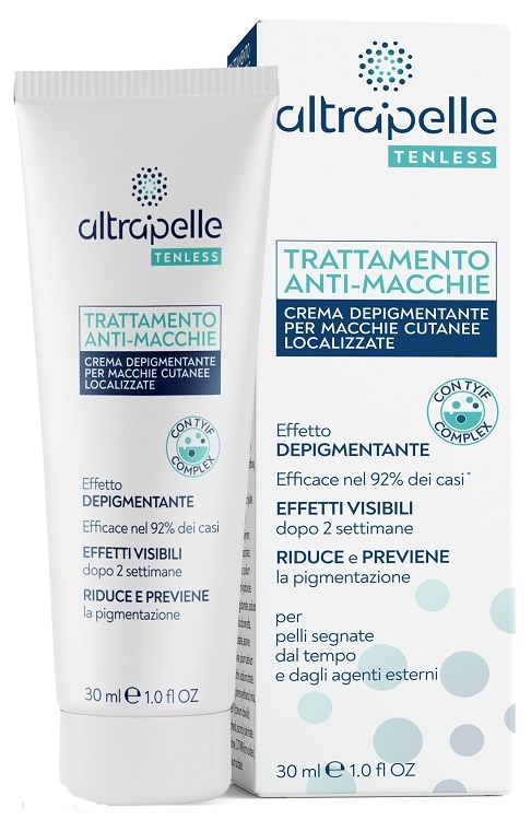 ALTRAPELLE TENLESS TRATTAMENTO ANTI MACCHIE CREMA DEPIGMENTANTE 30 ML - Pharmaleader