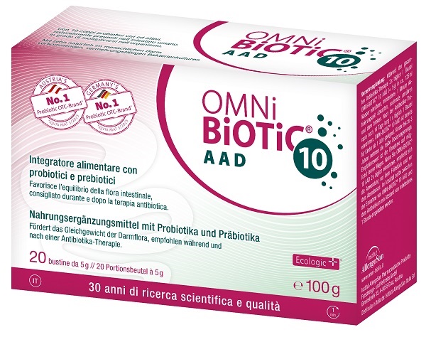 OMNI BIOTIC 10 AAD 20 BUSTINE DA 5 G - Pharmaleader