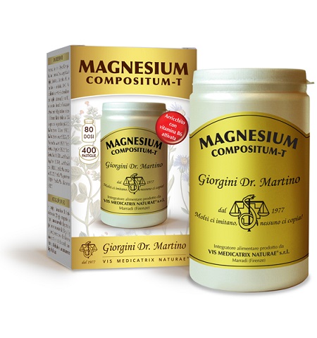 MAGNESIUM COMPOSITUM-T 400 PASTIGLIE - Pharmaleader