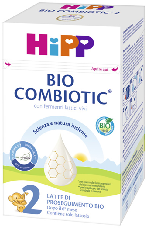 HIPP LATTE 2 COMBIOTIC 600 G BIO - Pharmaleader
