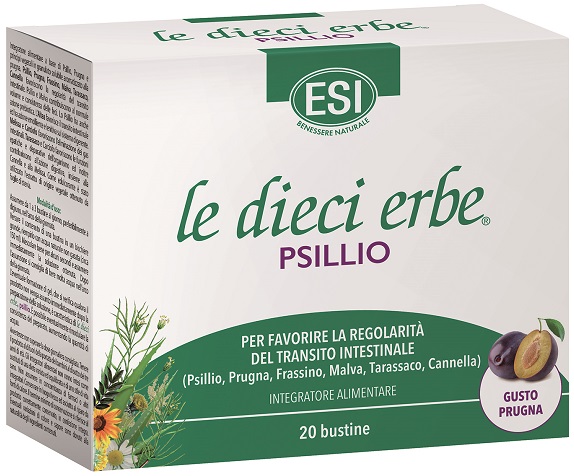 ESI LE DIECI ERBE PSILLIO 20 BUSTINE 5,6 G - Pharmaleader