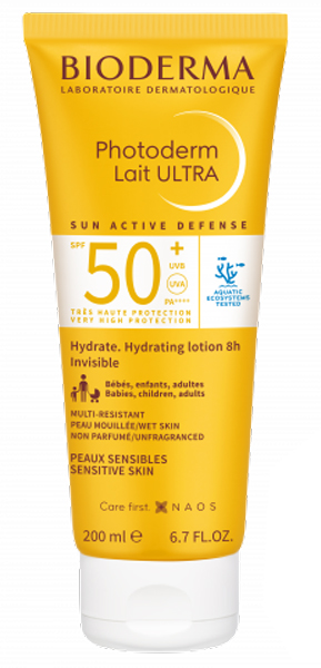 PHOTODERM LAIT ULTRA 50+ 200 ML - Pharmaleader