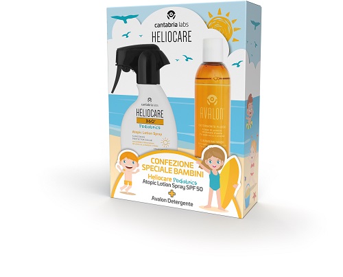 HELIOCARE PROMO 360 PEDIATRICS ATOPIC LOTION 250 ML + AVALON DETERGENTE FLUIDO 250 ML - Pharmaleader