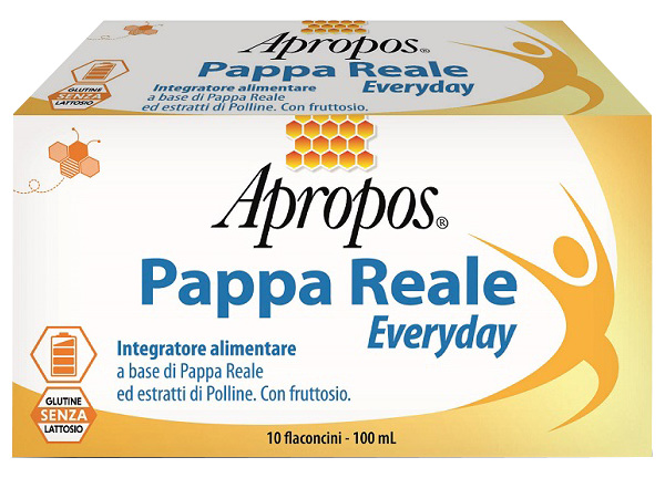 APROPOS PAPPA REALE EVERYDAY 10 FLACONCINI DA 10 ML - Pharmaleader