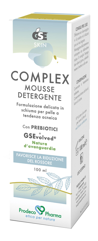 GSE SKIN COMPLEX MOUSSE DETERGENTE PELLE A TENDENZA ACNEICA 100 ML - Pharmaleader